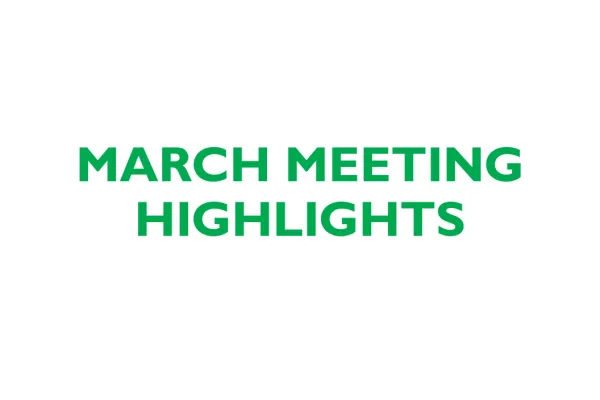 March Meeting