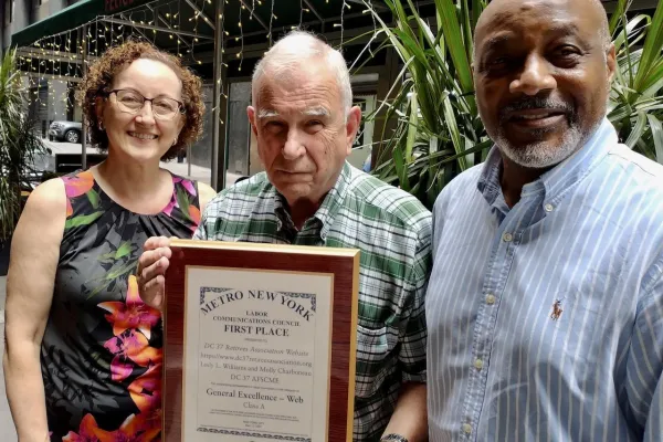 DC 37 Retirees Website Award 2021
