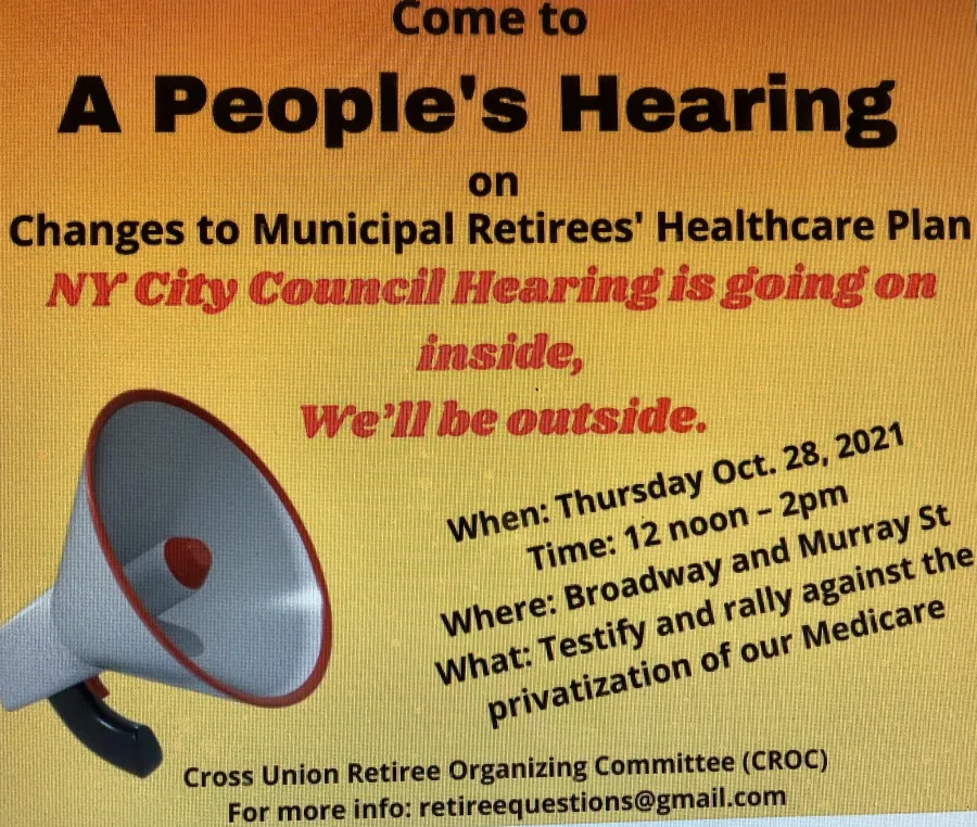 People's Hearing on MAPP Oct. 28, 2021