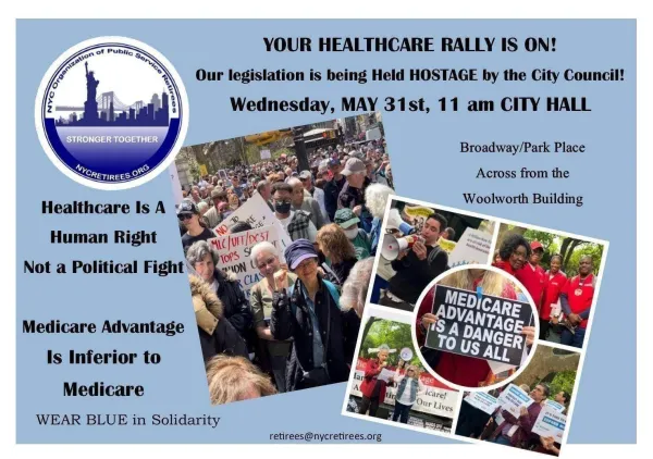 Healthcare Rally City Hall May-31-2023
